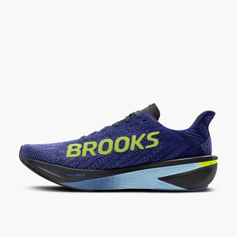 Chaussure d'Athlétisme Brooks Hyperion 2 Bleu Bleu Marine Homme | HVW-3350856